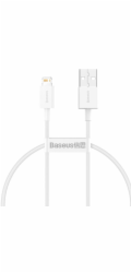 Baseus CALYS-02 Superior Fast Charging Kabel Lightning 2.4A 0.25m White