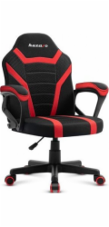 Herní židle pro děti Huzaro Ranger 1.0 Red Mesh, černá, červená