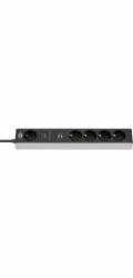 Brennenstuhl el.prodluzovacka  5-nás. 1,5m USB nabíjecí