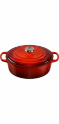 Le Creuset Signature Oval Roaster Cherry Red 33 cm