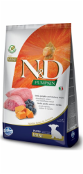 N&D PUMPKIN DOG Puppy Mini Lamb & Blueberry 2,5kg granule pro štěňata