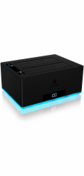 RaidSonic ICY BOX IB-127CL-U3 2 Bay Docking & Klonstation
