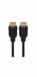 TB Touch HDMI - HDMI V2.0, Gold, Black, 1,8m