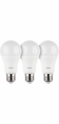 Philips LED Lamp E27 3-Pack  100W 2700K