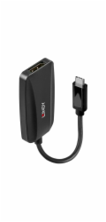 Lindy USB převodník, USB-C samec > DisplayPort samice