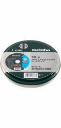 Metabo 10 Cut-Off Wheels SP 125x1,0x 22,23 mm