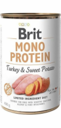 BRIT MONO PROTEIN Turkey with sweet potato - Wet dog food - 400 g