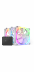 NZXT F120 RGB Triple Pack 120x120x26 (bílá, 3 kusy včetně RGB a ovladače ventilátoru, 120 mm)