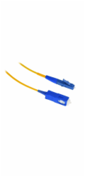 XtendLan FO patch LC-SC 0.5m 9/125, simplex, ultraflexibilní G.657.A1, LS0H, průměr 2mm, krátký vývod