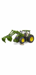 Bruder Traktor John Deere 7R 350 s čelním nakladačem