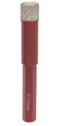 Vyřezávač diamantový 12 mm profi stopka HEX