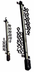 Teploměr Strend Pro TMS-154 Decora, 255x60x15 mm, plastový