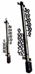 Teploměr Strend Pro TMS-157 Decora, 470x110x25 mm, plastový