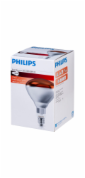 Philips infrared lamp BR125 IR  150W E27 230-250V Red