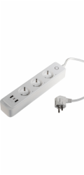 TP-Link Tapo P300(EU) chytrý WiFi prodlužovací kabel (3x230V,2xUSB-A,1xUSB-C,2300W,10A,2,4 GHz,BT)