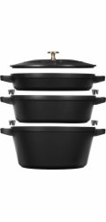 Staub La Cocotte 4,2 l Kulatý Litina Zapékací miska na casserole