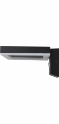 REV LED Solar wall light Square  black