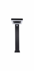 REV LED Solar Floor Lamp Square  black                2023001400