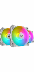ASUS ventilátor TUF GAMING TF120 ARGB 3IN1 WHITE, 3x120mm PC case fan