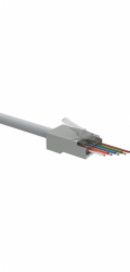 Konektor Solarix SXRJ45-5E-STP-EASY Univerzální, RJ45, CAT5E, STP, 8p8c na drát i licnu
