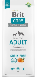 Dry food for adult dogs small and medium breeds - BRIT Care Grain-free Adult Salmon- 12 kg