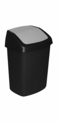 Kôš Curver® SWING BIN, 25 lit., 27.8x34.6x51.1 cm, čierny/sivý, na odpad