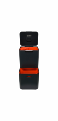 Joseph Joseph Waste Bin  Totem 60 L Grey