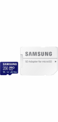 Samsung micro SDXC karta 256GB PRO Plus + SD adaptér