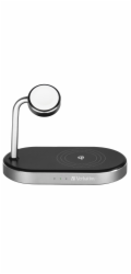 Verbatim WCS-02 Aluminium 3-in-1  Qi MFi WiFi+Apple Watch Charger