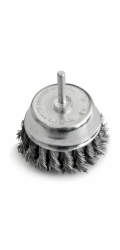 Strend Pro kartáč TCB-510 75 mm, opletený, se stopkou, drát 0,35 mm