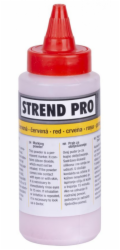 Strend Pro CH305R prášek, 150 g, prášek na značení zdiva, červený