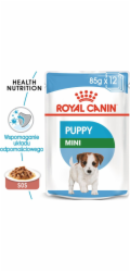 ROYAL CANIN SHN Mini Puppy in sauce - mokré krmivo pro štěňata - 12X85g