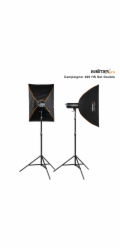 walimex pro Campaigner 400 HS  Set Double