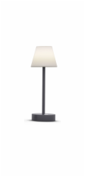 New Garden Lola Slim 30  Battery Table Lamp anthracite