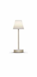 New Garden Lola Slim 30  Battery Table Lamp Brass