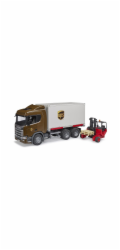 Logistický nákladní vůz Scania Super 560R s vysokozdvižným vozíkem, model vozidla