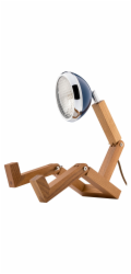 Piffany Mr. Wattson Original  Table Lamp Cobra blue
