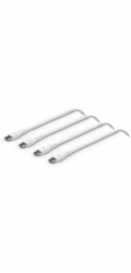 1x2 Belkin braided PVC Cable 2m  USB-C/USB-C wh.  CAB004bt2MWH2PK