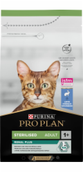 PURINA Pro Plan Sterilised Renal Plus - suché krmivo pro kočky - 1.5 kg