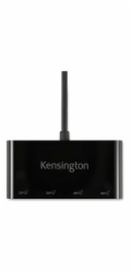 Kensington CH1200 USB-C 4portový hub (černý)