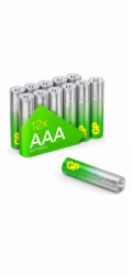 1x12 GP Super Alkaline 1,5V  AAA Micro LR03 Rel.03024AETA-S12