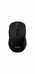 C-TECH myš Dual mode, bezdrátová, 1600DPI, 6 tlačítek, černá, USB nano receiver