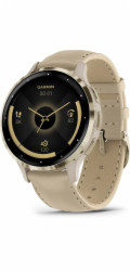 Garmin 010-02785-55 Chytré hodinky a sportovní hodinky 3,05 cm (1.2") AMOLED 41 mm Digitální 390 x 390 px Dotyková obrazovka Zlato Wi-Fi GPS