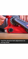 Akumulátorová pásová bruska TP-BS 18/457 Li BL Professional - Solo