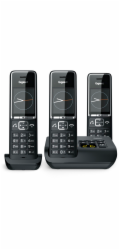 Gigaset COMFORT 550A trio  black/chrome