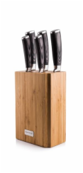 Sada nožů G21 Gourmet Stone 5 ks + bambusový blok