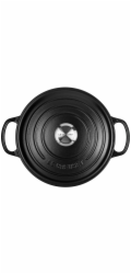 Le Creuset Signature zapék.hrnec  kulaty 24 cm cerna
