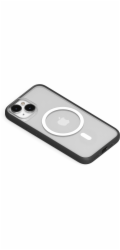 Woodcessories Clear Case MagSafe  Black iPhone 14
