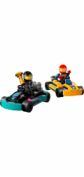 LEGO 60400 City Motokáry se závodníky, Stavebnice