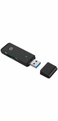 Conceptronic CONCEPTRONIC Čtečka SD+MicroSD karet USB 3.0 černá